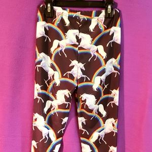 Leggings, small, unicorns & rainbows